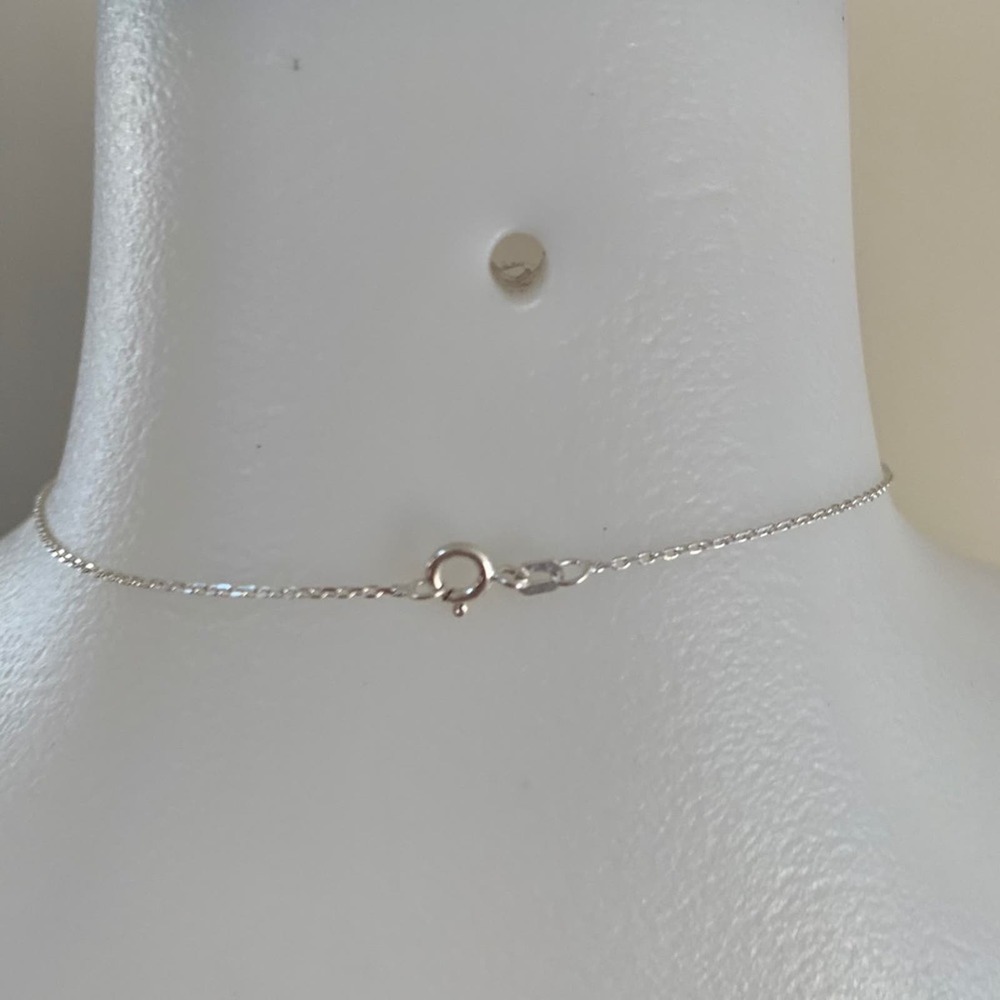 Sterling Silver heart necklace - Picture 10 of 12